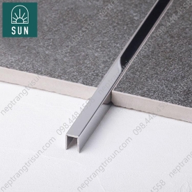 NẸP RON U 8MM INOX 304